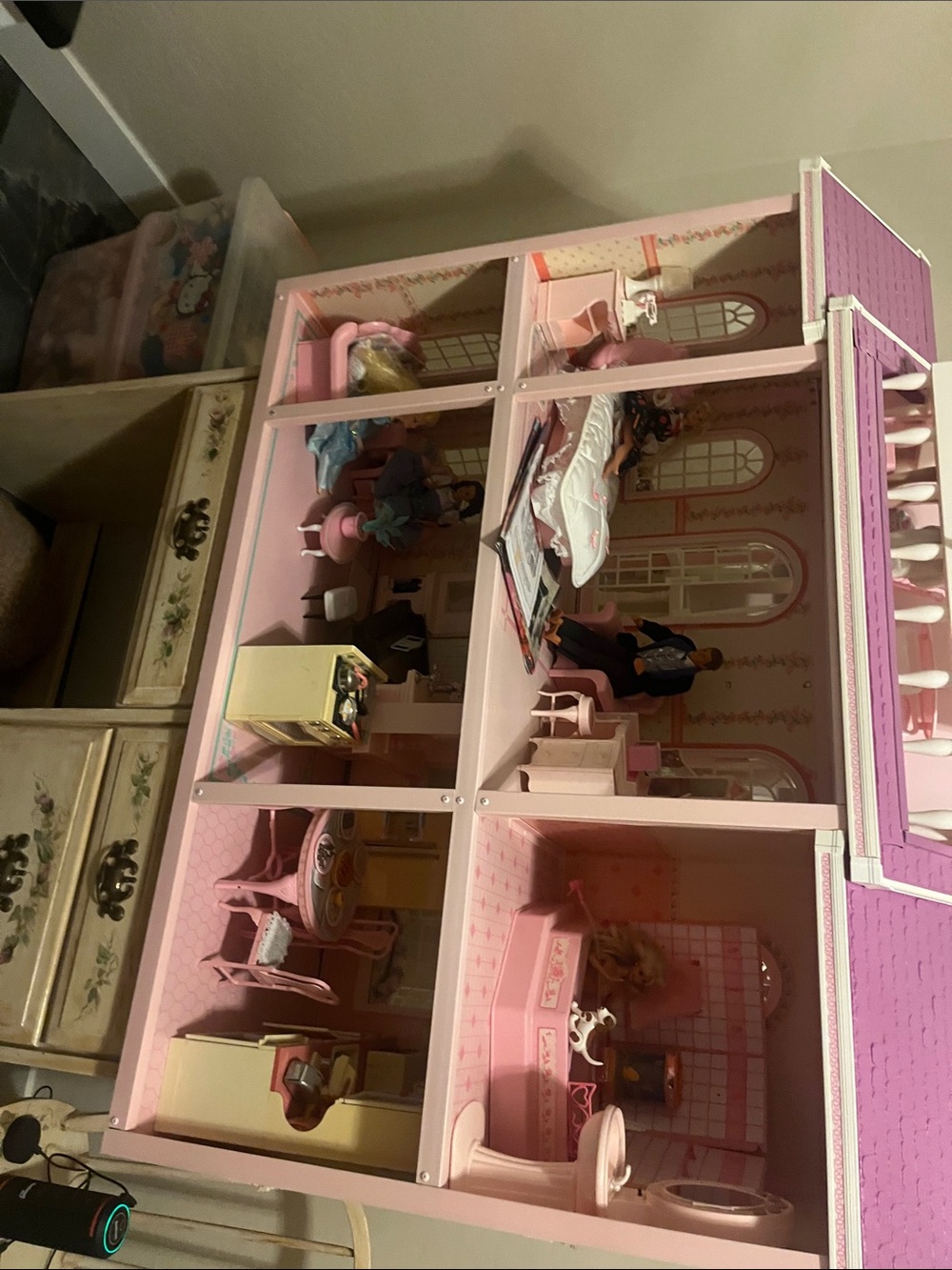 Barbie vintage collectible magical mansion